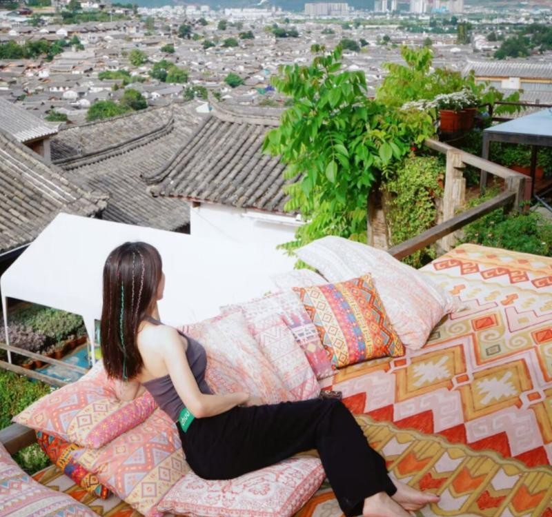 石牌岭瑜伽妹子安素