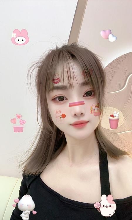 徐汇白栀女友感妹子