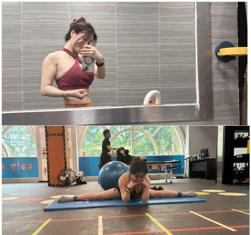 一字马小幸运老师