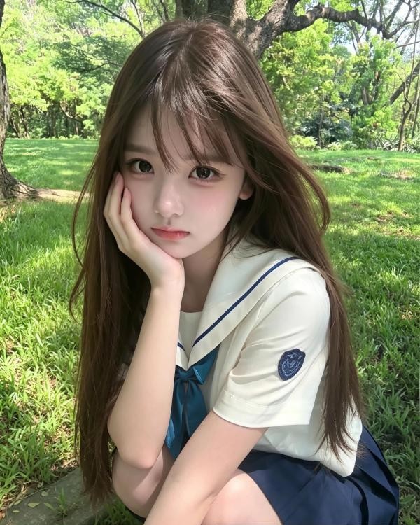 纯情可爱萌妹子
