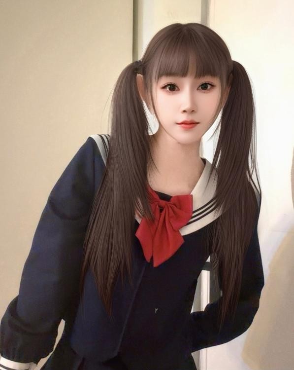 朝阳双马尾老师