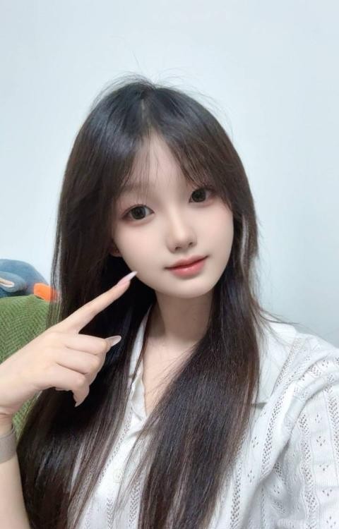 清纯靓丽颜值女友妹子